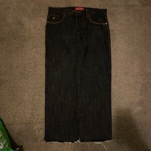 Rocawear Dark Indigo Jeans with Red Accent